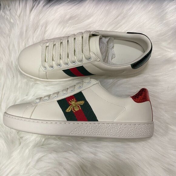 Gucci white sneakers size 39 - Picture 1 of 6